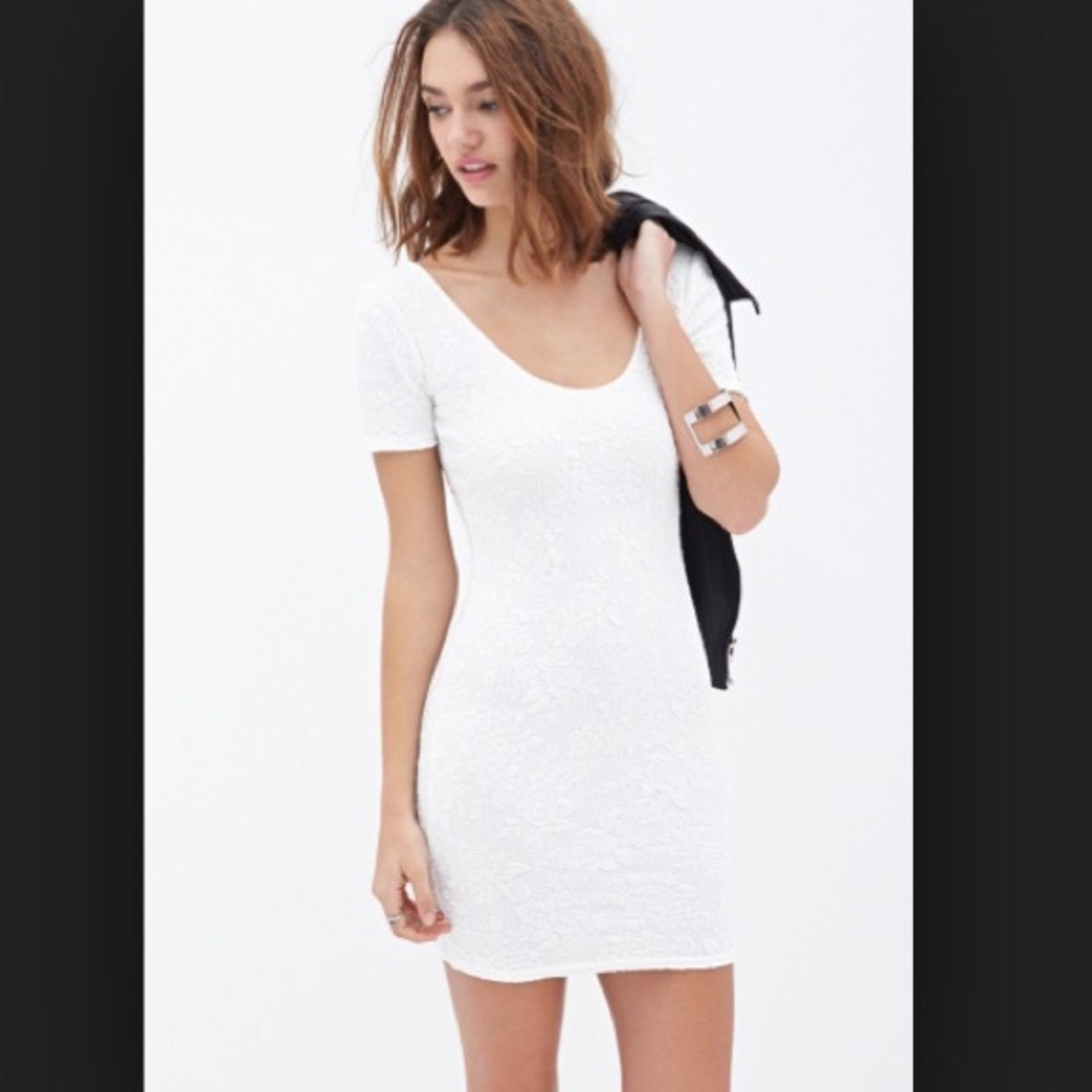 American Apparel White Bodycon Dress